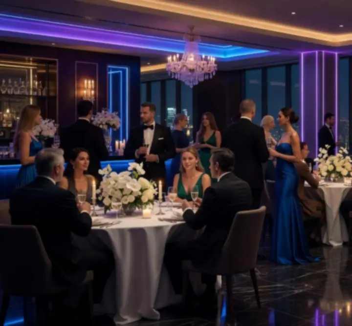 Ekskluzywny event firmowy w klimacie urban nightlife z kasynowymi stołami